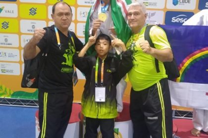 Atleta Thomaz Ryu de TL conquista medalha na série Ouro de karatê