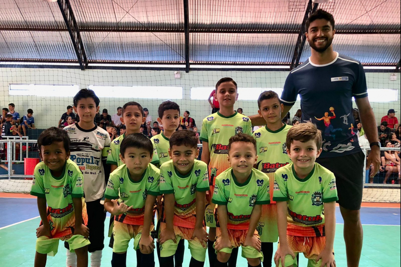 Chapadão do Sul participa do Encontro de Futsal em Paraíso das Águas