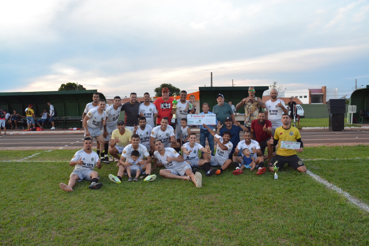 Equipe Comercial é campeã do Amador de Futebol 2022 de Bataguassu