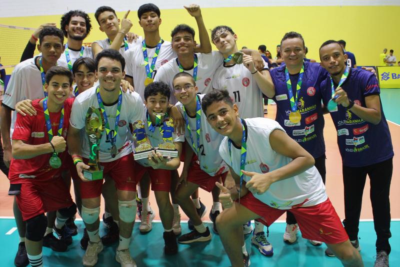 Maranhão vence Primeira Divisão sub-18 masculina de Volêi