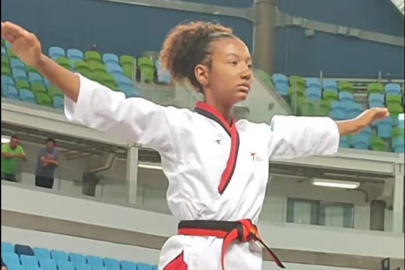 Atleta de Chapadão do Sul garante vaga no Pan-Americano de Taekwondo