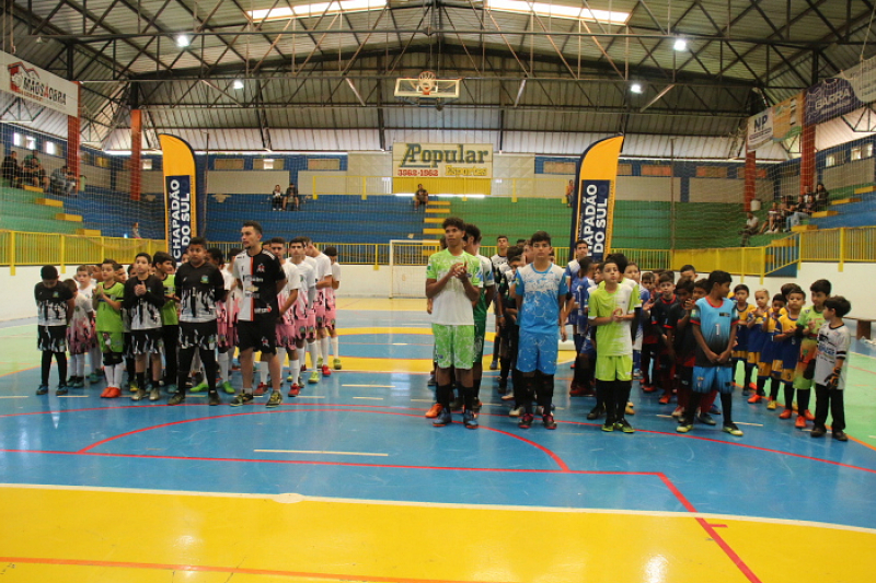 Chapadão do Sul disputou amistoso de futsal no final de semana