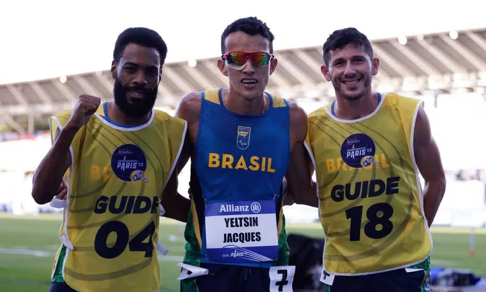 Yeltsin Jacques é bronze no Mundial de Atletismo Paralímpico