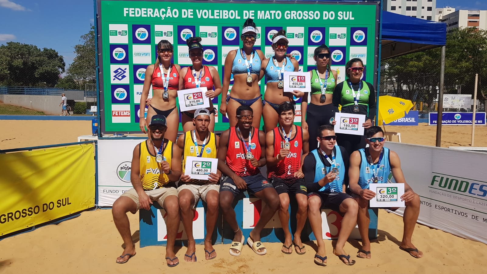 Estadual de Vôlei de Praia define os últimos campeões do campeonato
