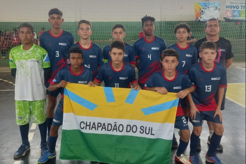 Equipe de futsal de Chapadão do Sul participa do Circuito FEEMS
