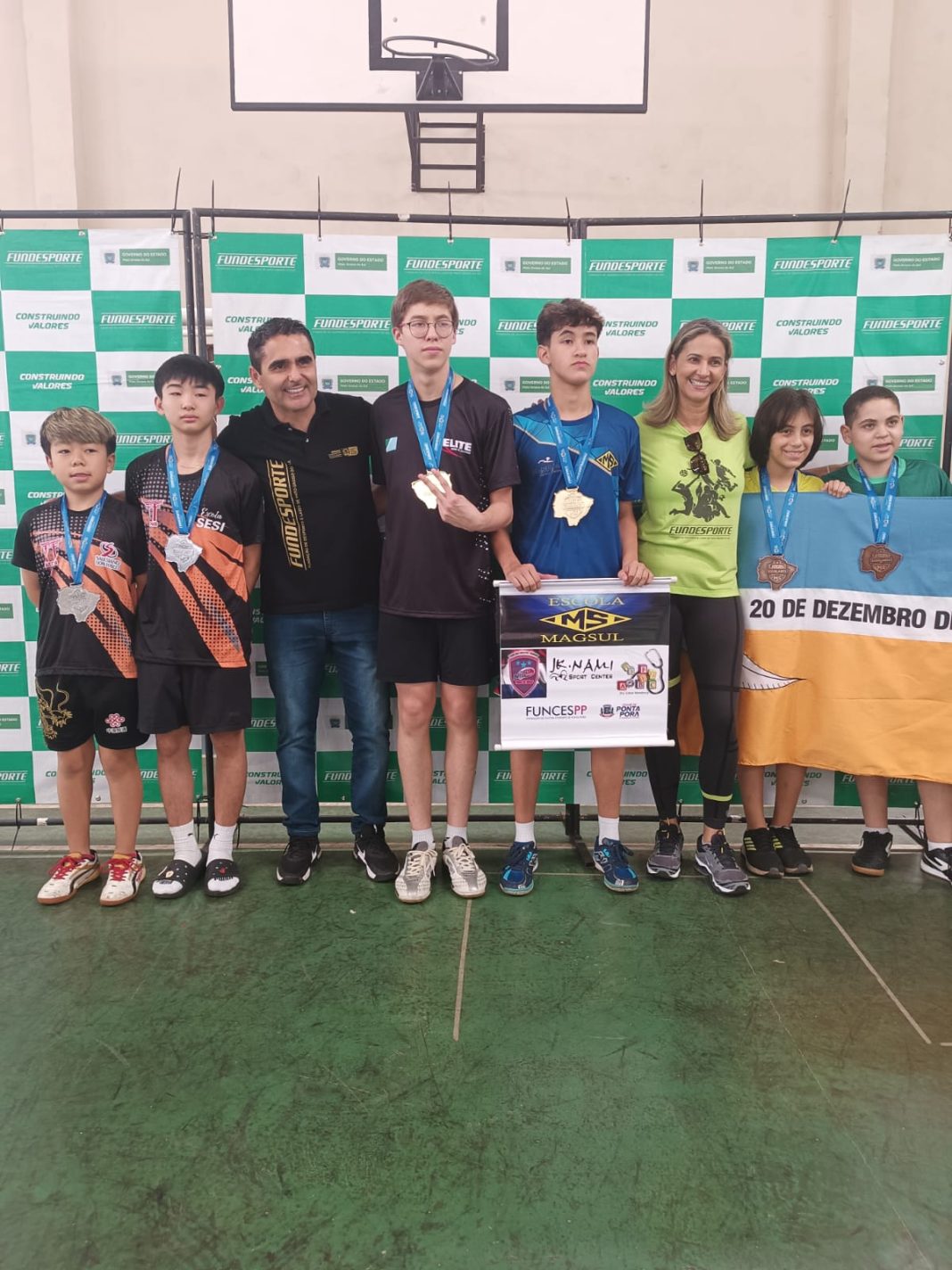 Pontaporanenses conquistam títulos nos Jogos Escolares da Juventude