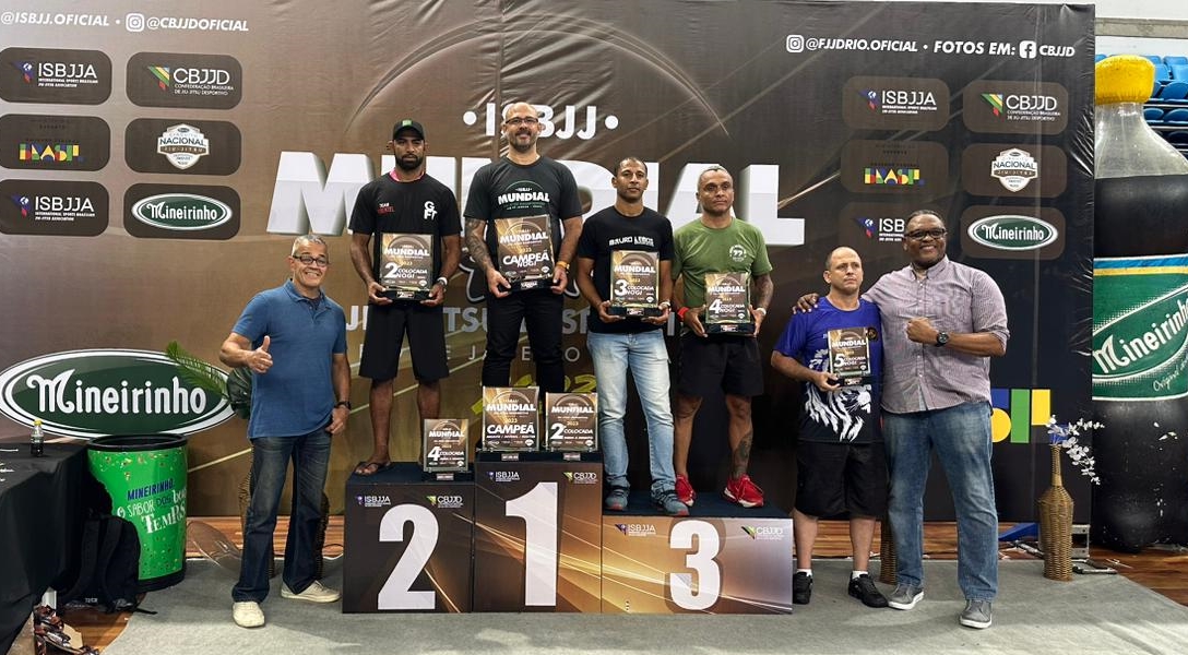 MS ganha dois troféus no Campeonato Mundial de Jiu-Jitsu Desportivo