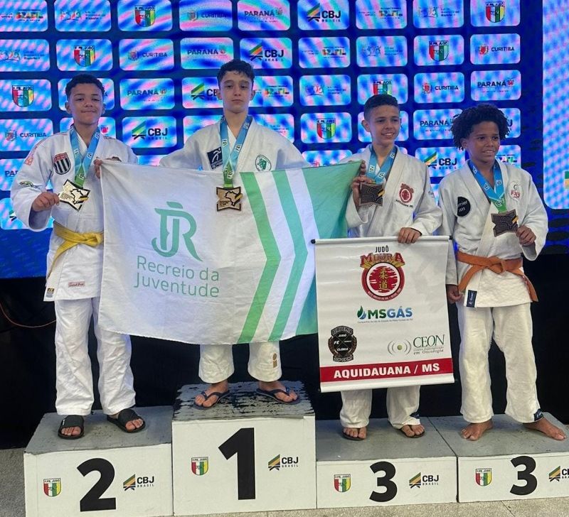 Judocas de Aquidauana participam de Campeonato Brasileiro