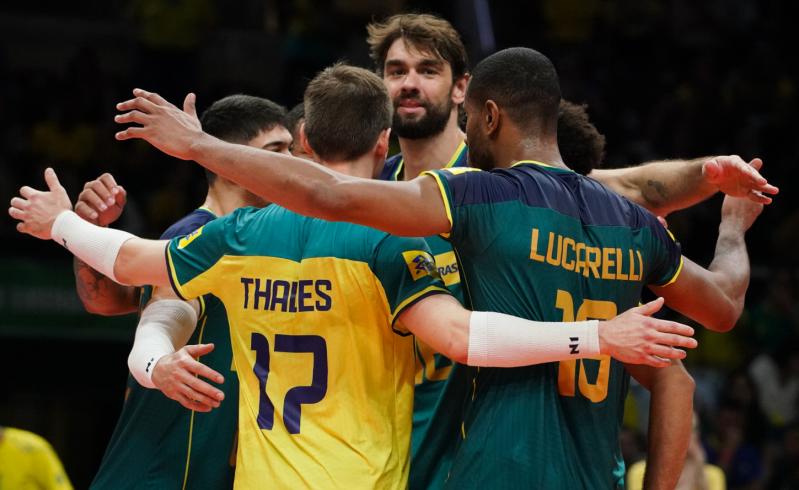 Brasil levanta a torcida no Maracanãzinho com vitória sobre Cuba