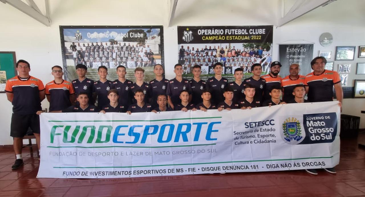 Operário representa MS na Copa Brasileirinho Internacional Sub-15 