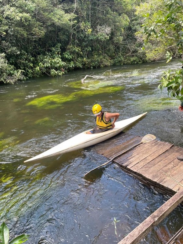 Competição de mountain bike, corrida e canoagem reúne mais de 250 atletas 