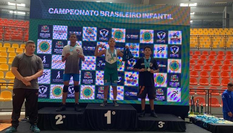 Atleta campo-grandense conquista destaque no Campeonato de Wrestling