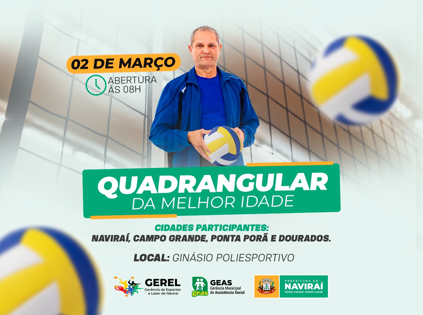 Naviraí terá Quadrangular da Melhor Idade com participação de Campo Grande