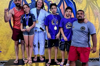 Equipes de jiu-jitsu de Três Lagoas conquistaram 09 medalhas