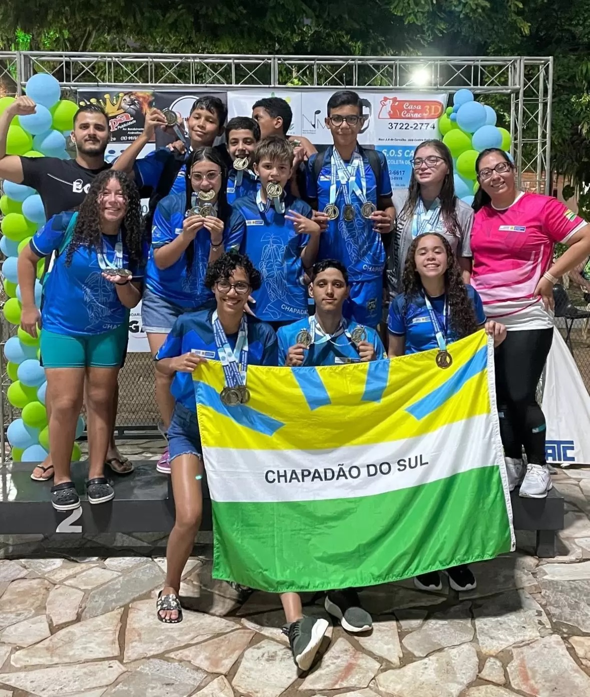 Festival de Natação marca a retomada das atividades em Chapadão do Sul