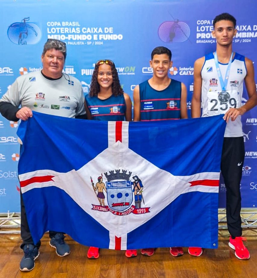 Atleta três-lagoense conquista bronze na Copa Brasil de Atletismo