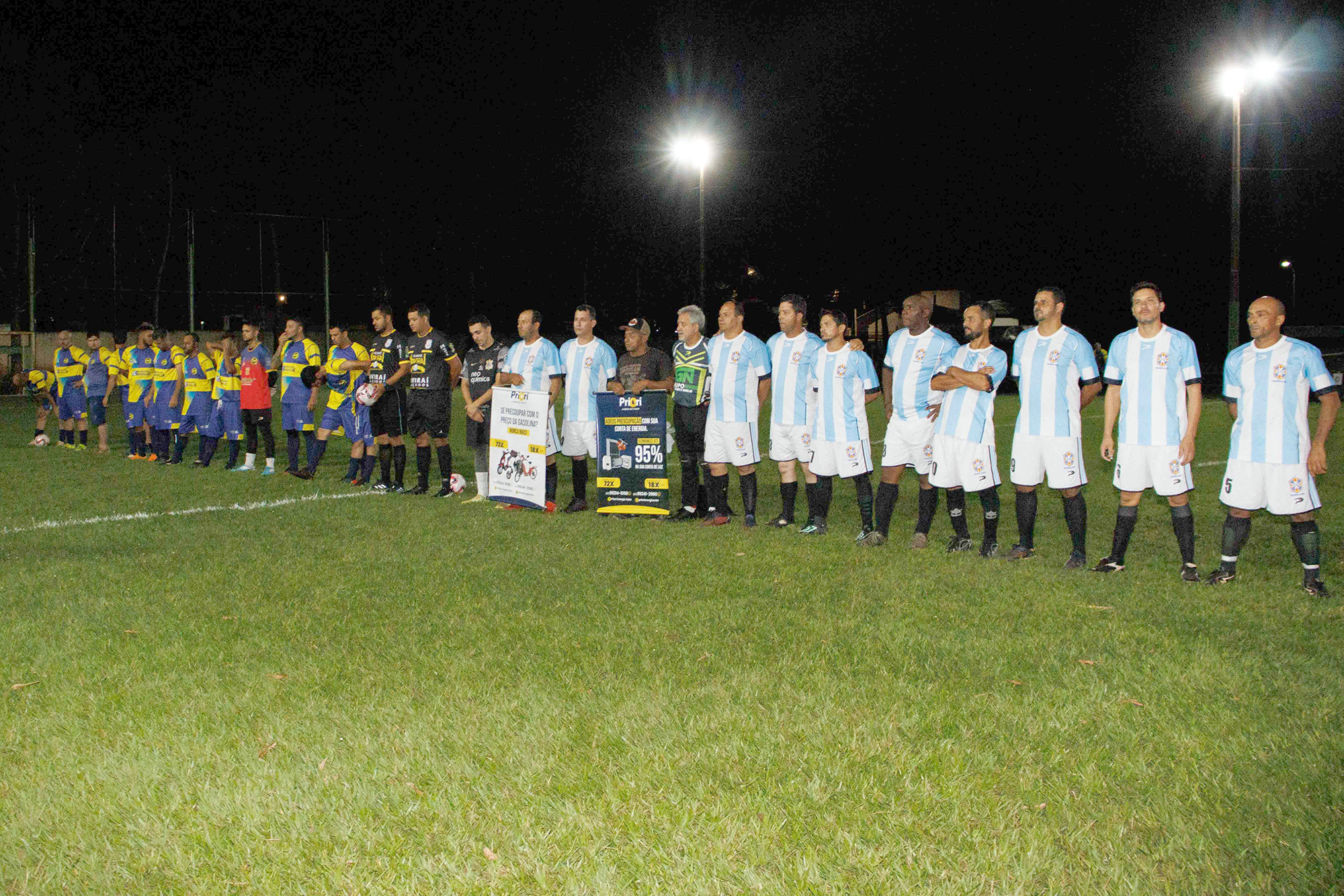 Prefeitura de Naviraí abriu a Copa Máster de Futebol Suíço