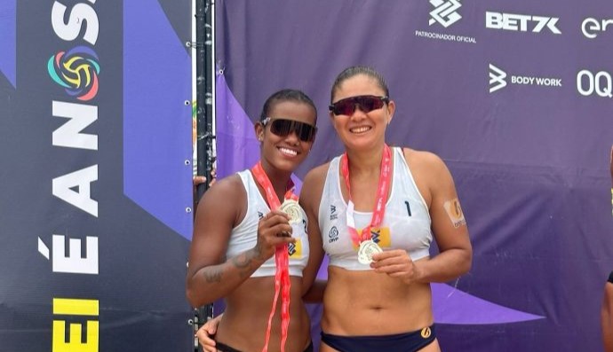 Aninha é vice-campeã do Circuito Brasileiro de Vôlei de Praia