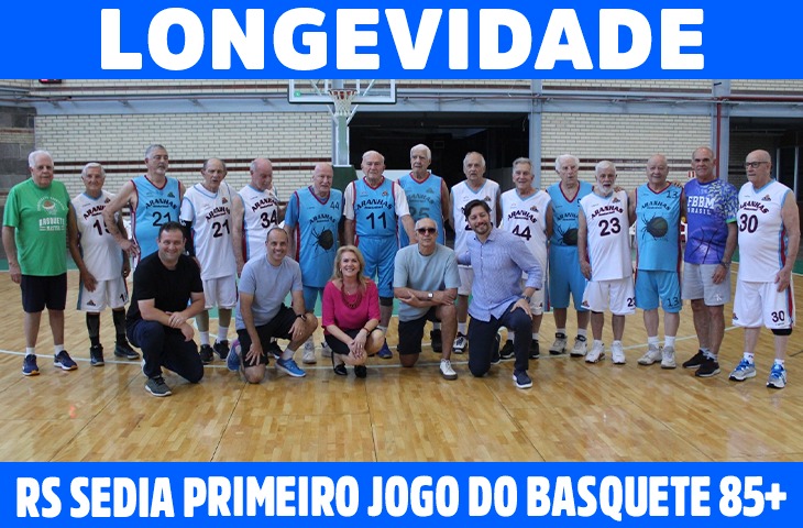 Caxias do Sul sedia o primeiro jogo da categoria 85+ no Brasileiro de Basquete Master