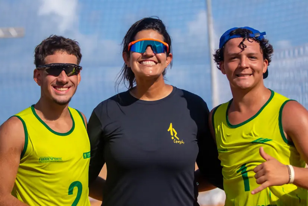 Jogando pela 1ª vez, dupla do MS busca o título dos Jogos da Juventude