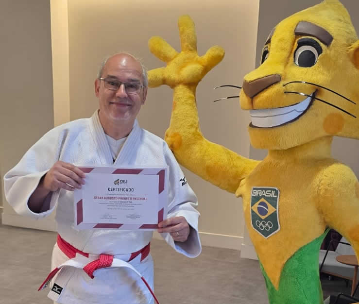 FJMS celebra promoção de César Paschoal a Kodansha (6º Dan)