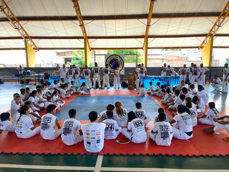 Realizado com sucesso o14º Encontro de Capoeira em Aparecida do Taboado