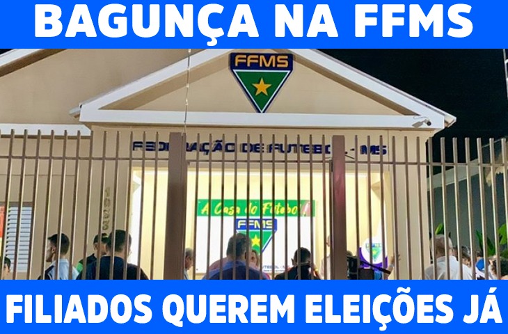 Bagunça sem fim: Filiados à FFMS convocam assembleia e querem eleições este ano
