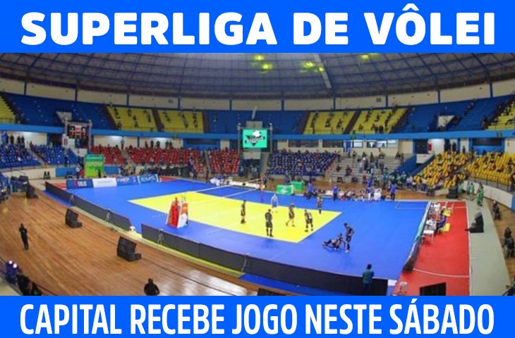 Campo Grande recebe partida da Superliga Masculina de Vôlei neste sábado