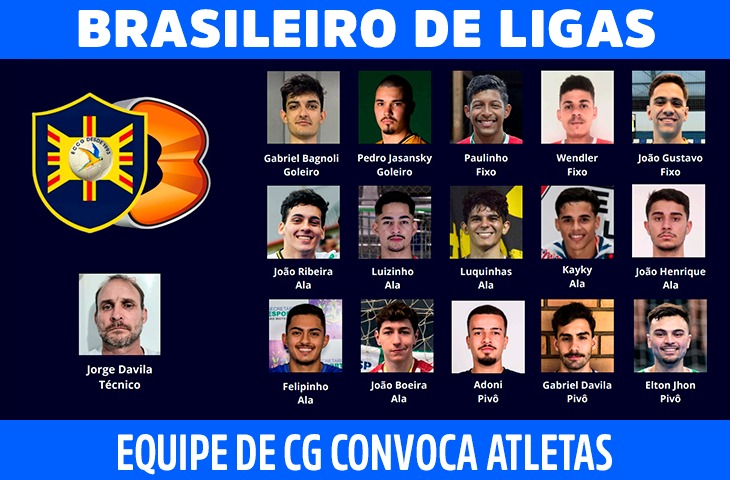 EC Campo Grande convoca atletas para o Brasileiro de Ligas