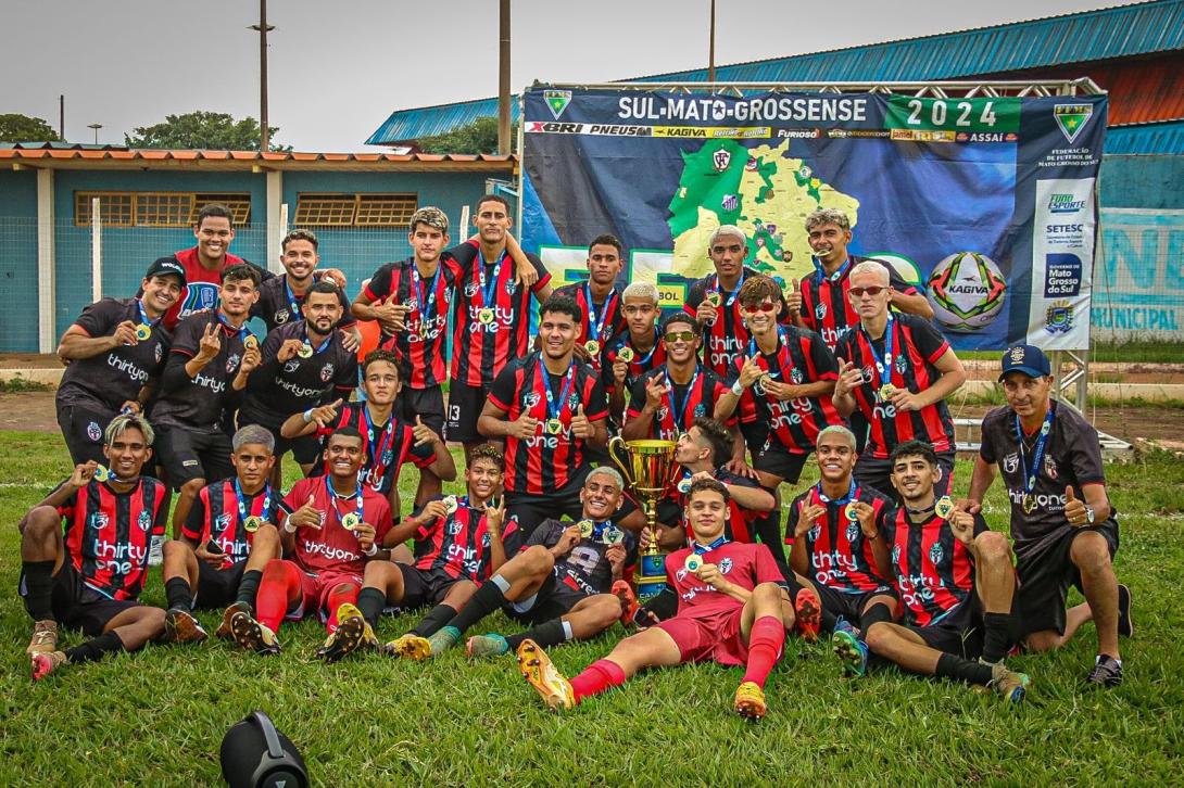 Instituto Ismaily vence Náutico e conquista o Sul-Mato-Grossense Sub-17