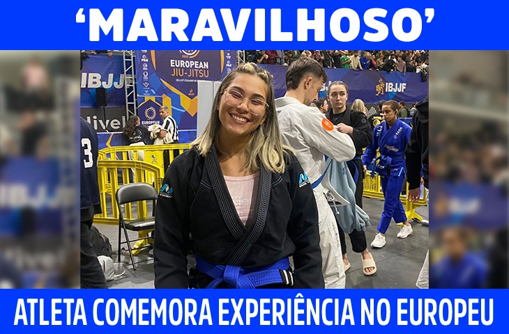 Atleta de MS comemora experiência no Europeu: ‘maravilhoso’