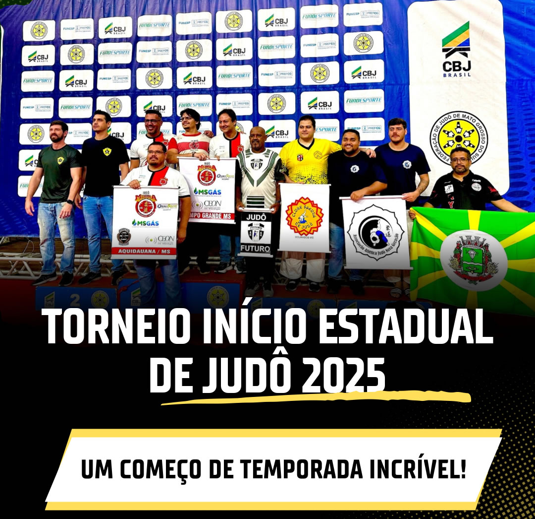 Torneio Início Estadual de Judô 2025: Fundesporte garantem sucesso do evento
