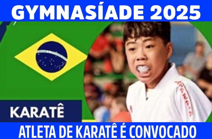 Mato Grosso do Sul na Gymnasíade 2025: Atleta de Karatê é convocado para a Seleção Brasileira