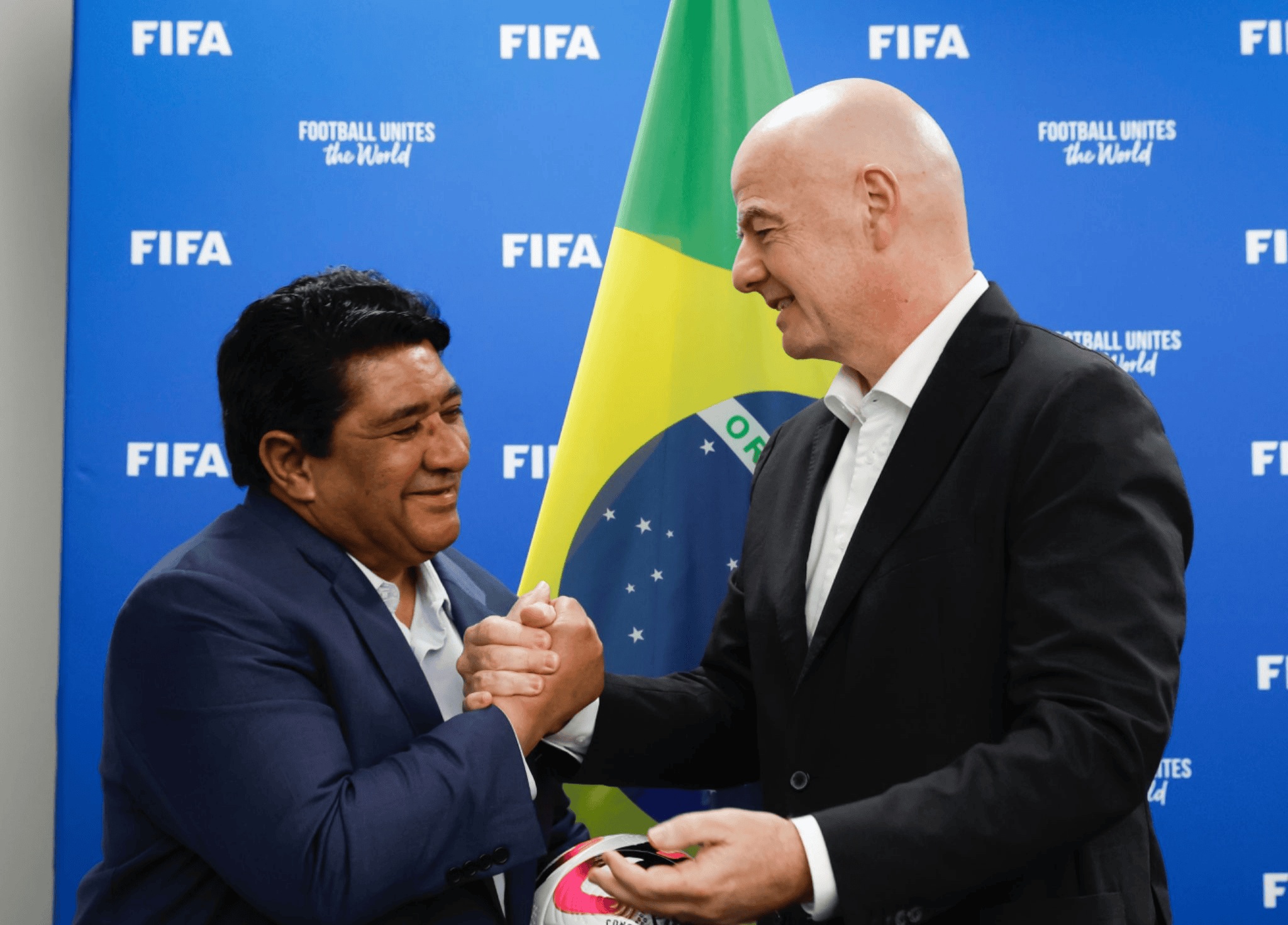 CBF parabeniza presidente da FIFA pelos nove anos de mandato