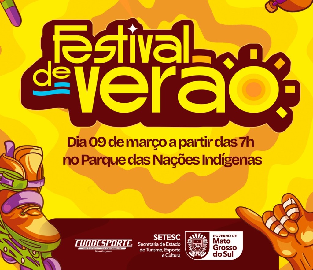 Sesc MS leva esporte e bem-estar ao Festival de Verão 2025
