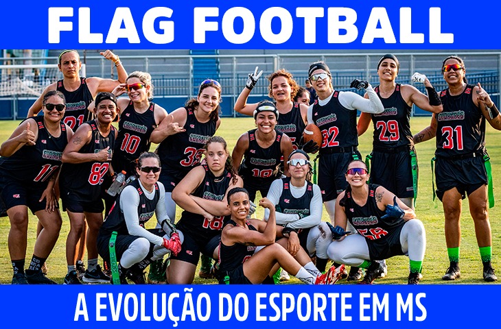 Quarterback do Cobrarés fala sobre evolução do Flag Football no Brasil