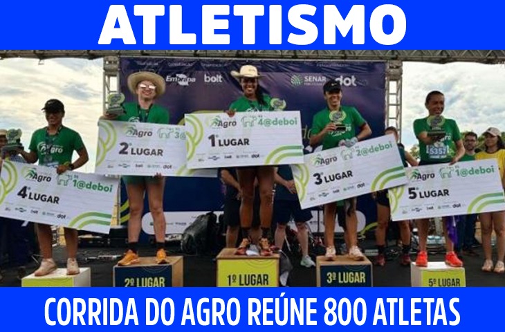 Corrida do Agro reúne 800 atletas na mbrapa Gado de Corte