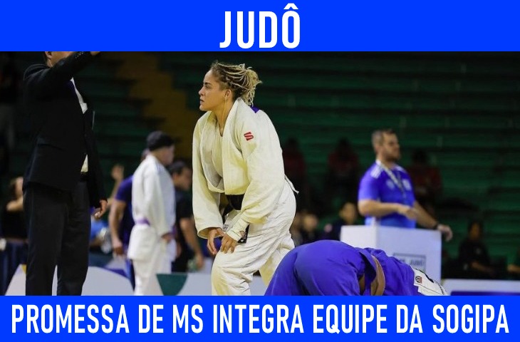 Promessa do judô de MS passa a integrar equipe da Sogipa