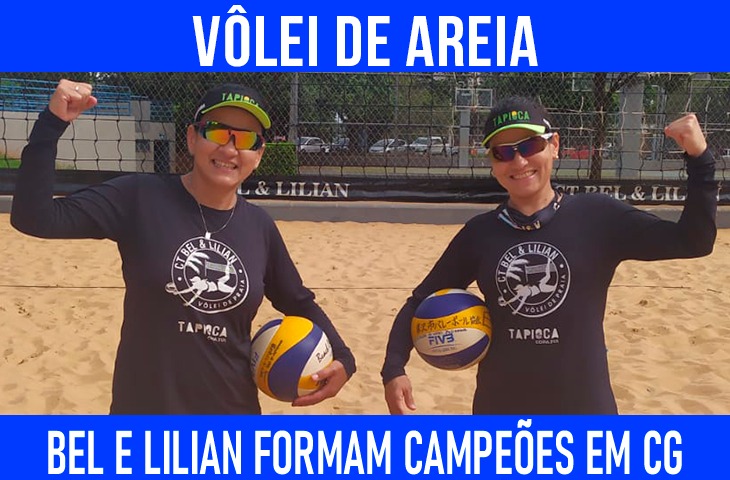 Bel e Lilian constroem oportunidades e ensinam valores com o CT de Vôlei de Areia