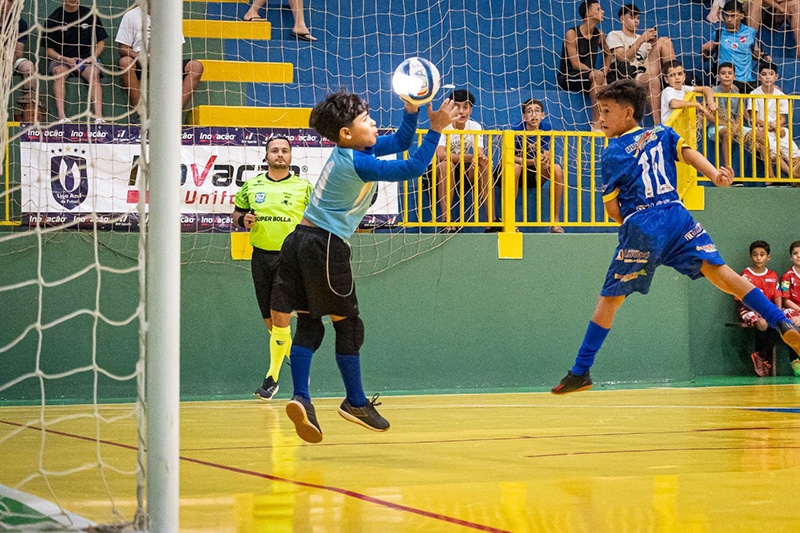 Chapadão do Sul se destaca ao sediar etapa regional da Liga Azul de Futsal