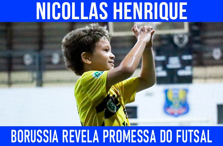 Borussia Sub-8 conquista o 3º lugar no Estadual e revela promessa do futsal: Nicollas Henrique