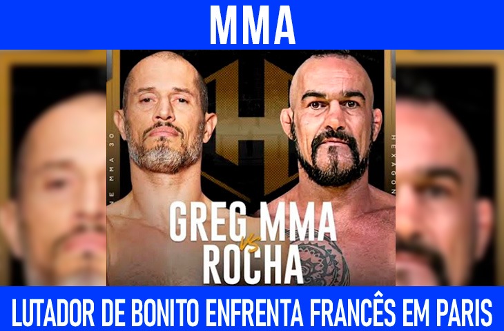 Lutador de Bonito representa MS em evento internacional de MMA na França