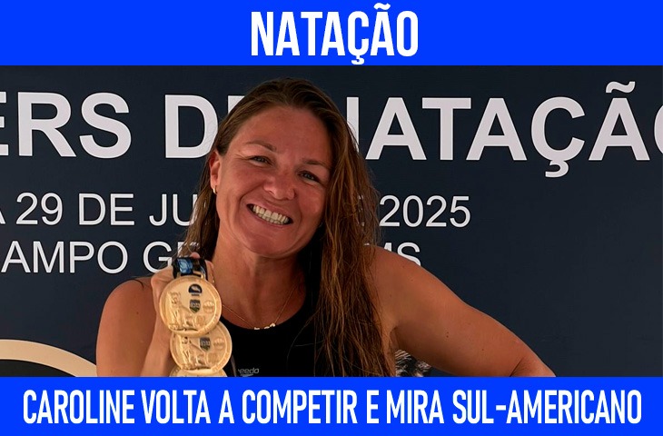 Caroline Ribeiro volta a competir e mira o Sul-Americano de 2026 no Chile
