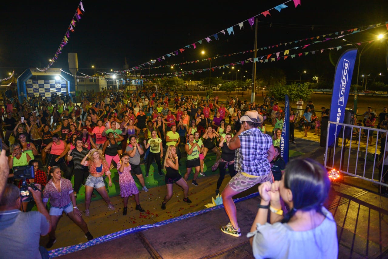 Aulão temático: Circuito Movimenta CG Julino promove saúde e bem-estar na Vila Nasser
