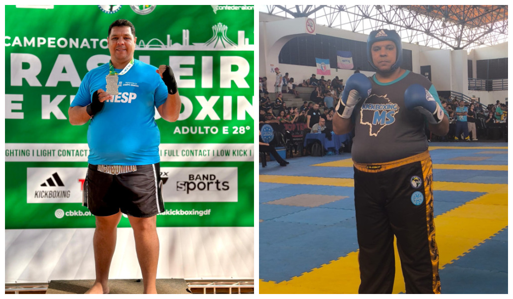 Campo-grandense conquista vice-campeonato brasileiro de kickboxing