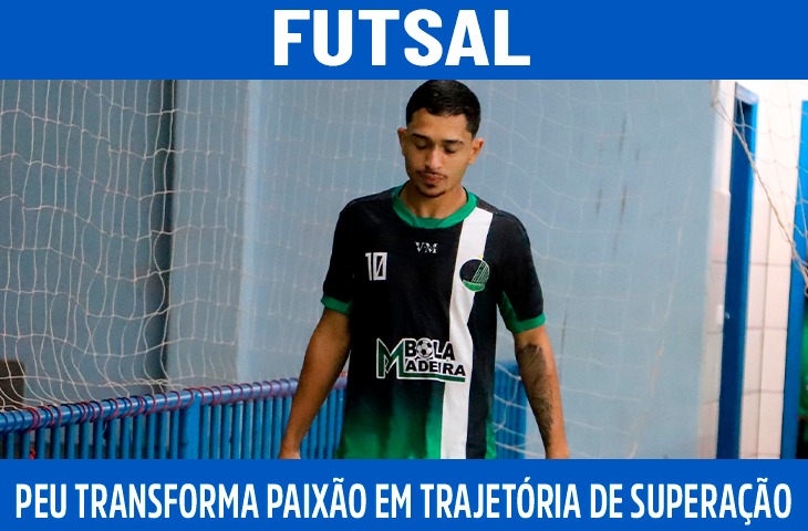 Matheus Lima transforma paixão pelo futsal em trajetória de superação no interior de MS