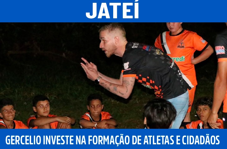 Gercelio Júnior investe na formação de atletas e cidadãos em Jateí