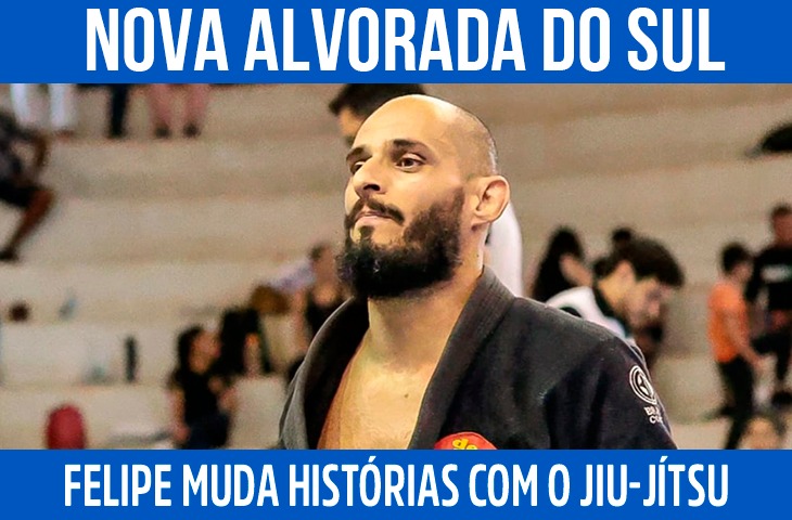 Felipe Medeiros usa o jiu-jitsu para mudar histórias em Nova Alvorada do Sul