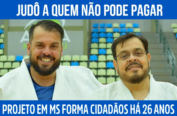 Levar o judô a quem não pode pagar: projeto de Maracaju forma cidadãos há 26 anos
