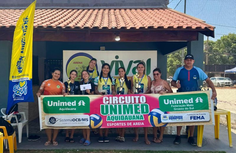 Terceira etapa do Circuito de vôlei de Praia movimenta Aquidauana